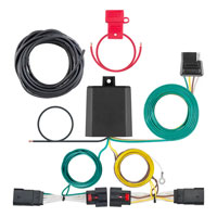 Jeep Wrangler JL 2018-2026 No-Splice Custom 4-Flat Wiring Harness #56407 (image for) Jeep Wrangler JL 2018-2026 No-Splice Custom 4-Flat Wiring Harness #56407