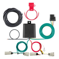 (image for) Ford Bronco 2021-2026 With LED Taillights No-Splice Custom 4-Flat Wiring Harness #56468