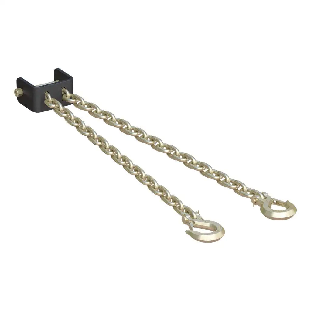 (image for) Crosswing 5th Wheel Hitch Replacement Safety Chain Assembly No Anchors #16613