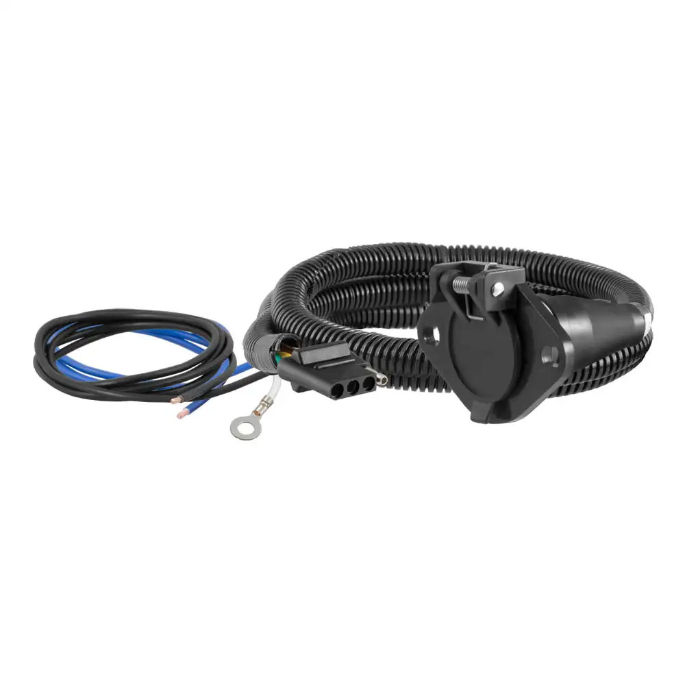 (image for) 6' Dingy Towing Adapter Harness 6 Way Round (Vehicle) To 4 Way Flat (Dinghy) #58981