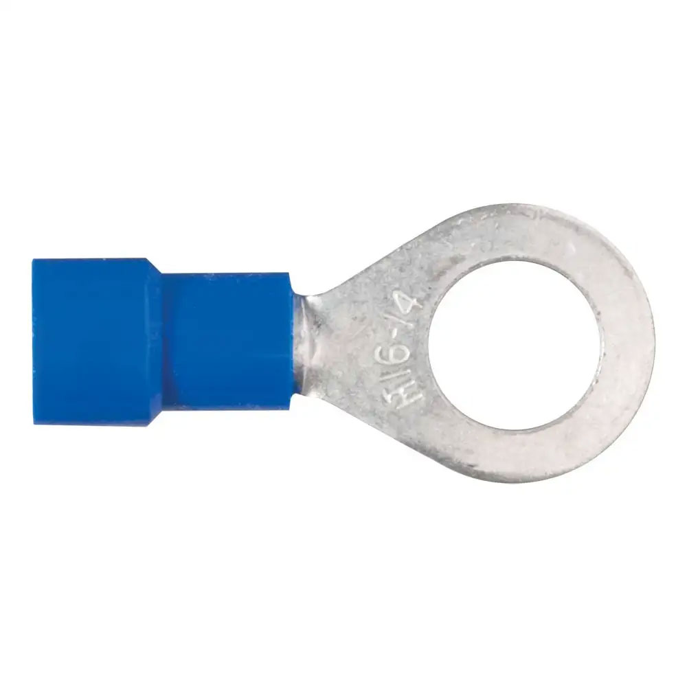 (image for) Ring Terminal Blue 1/4" Stud #59522