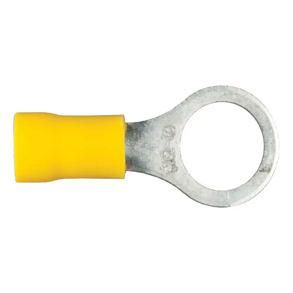 (image for) Ring Terminal Yellow 3/8" Stud #59538