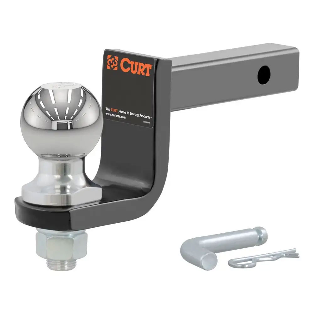 (image for) Ball Mount Towing Starter Kit 3.5K, 1 1/4" Shank, 7 1/4" Long, /2" Ball, 3 1/4" Drop #45148