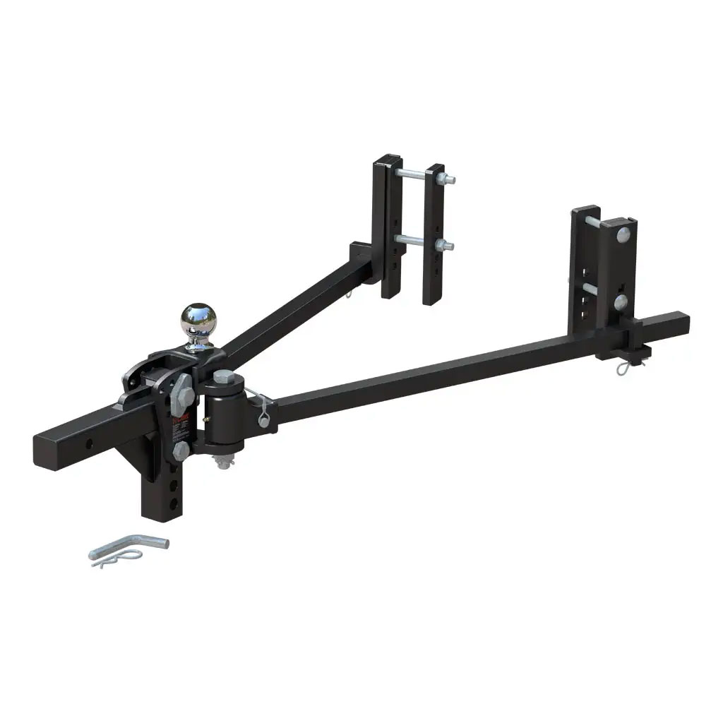 (image for) TruTrack 2P Trunnion Weight Distribution Hitch With 2X Sway Control 8K-10K #17601
