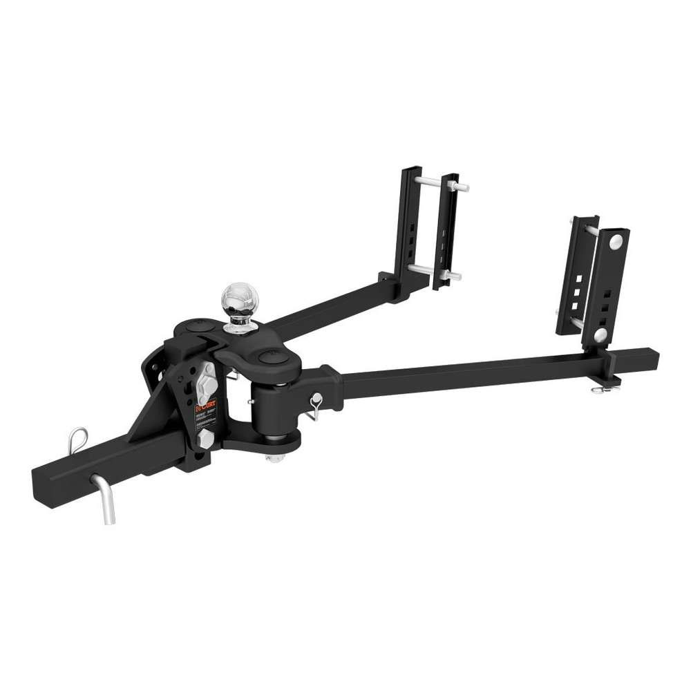 (image for) TruTrack 4P Weight Distribution Hitch With 4X Sway Control & 2 5/16" Ball 8K-10K #17500