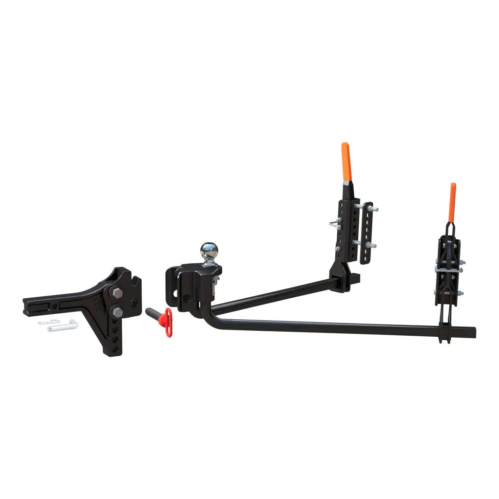 (image for) TruTrack 2P Trailer Mount Weight Distribution Hitch With 2X Sway Control 5K-8K #17601