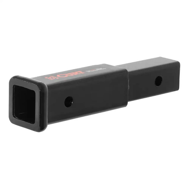 (image for) Trailer Hitch Receiver Tube Extender, 3.5k, 2" Hollow Shank, 8" Extension #45781