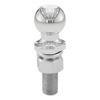 (image for) 1 7/8'' Chrome Trailer Hitch Ball, 3.5k, 1" X 3" Shank #40172